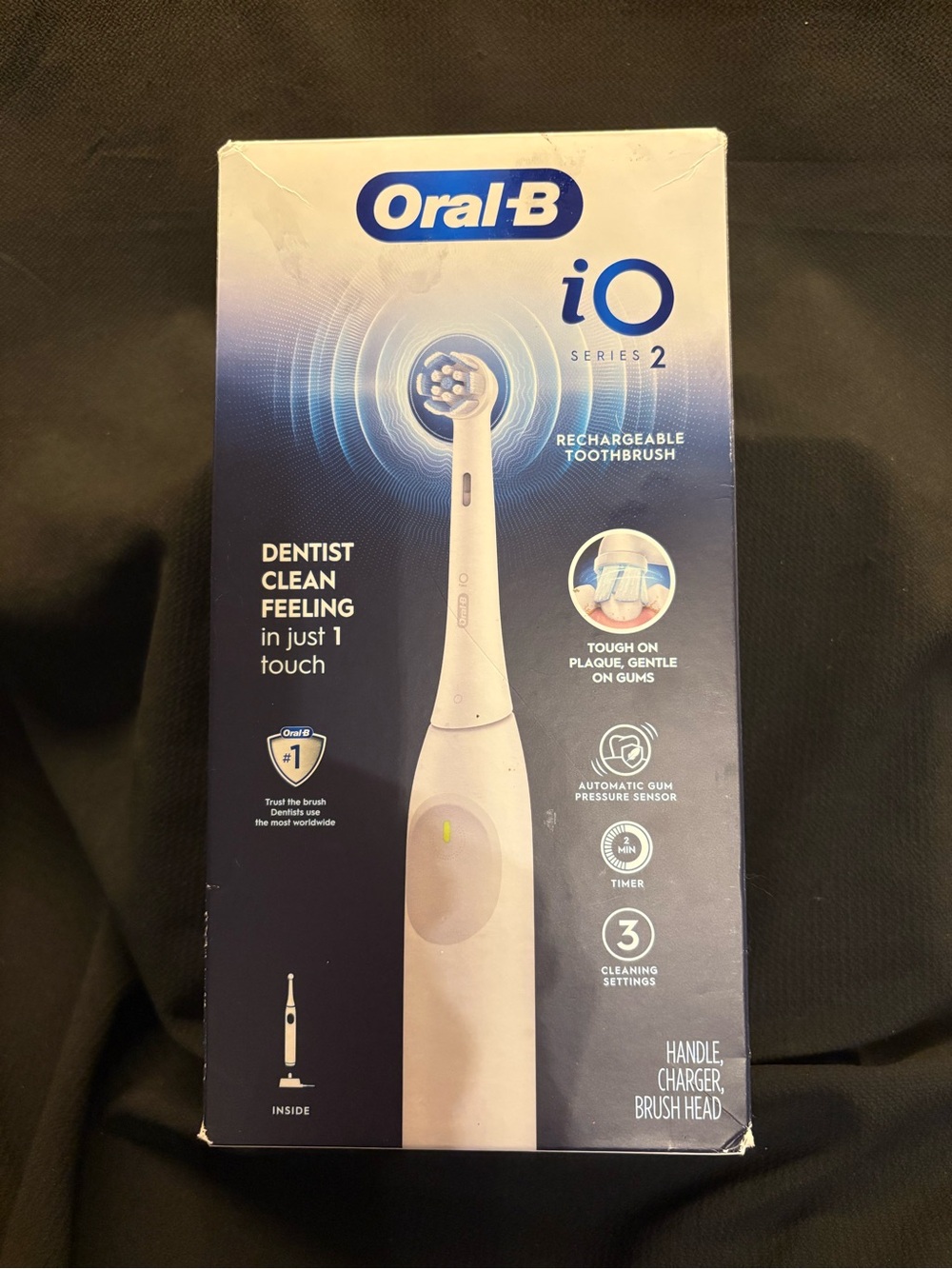 Oral-B iO Series 2 Rechargeable Electric Toothbrush White New Sealed